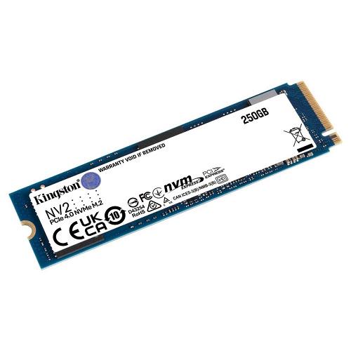 Накопитель Kingston NV2 250 Гб M.2 2280 PCI Express 4.0x4 (a0e94597) - фото 2