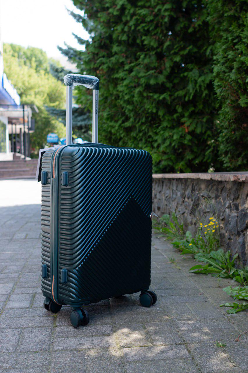 Чемодан пластиковый Wings WN-01 S Темно-зеленый (11881147) - фото 7 Чемодан пластиковый Wings WN-01 S Темно-зеленый (11881147) - фото 7