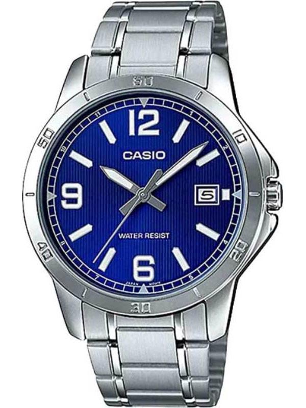 Наручний годинник чоловічий Casio MTP-V004D-2B (979479)