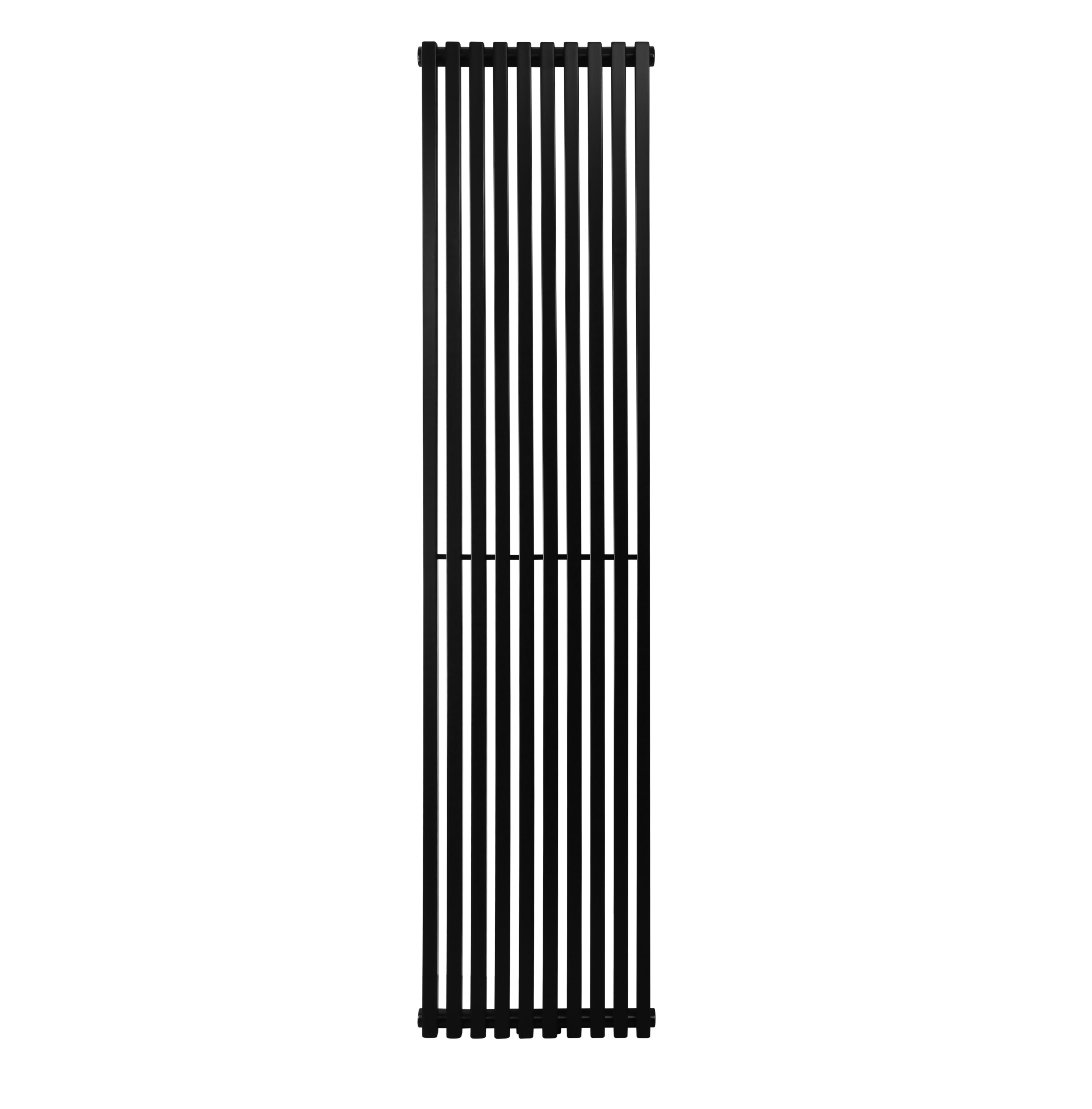 Радиатор дизайнерский вертикальный Betatherm Quantum 1 1800x405 мм Черный матовый (BT-BQ 1180/10 9005M 99)