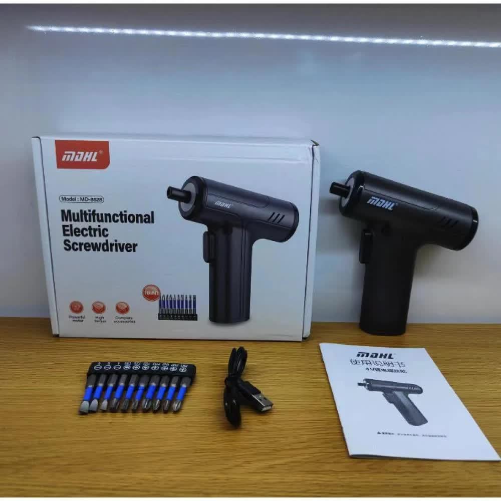 Викрутка електрична MID-8628 10в1 багатофункціональна (28335260) - фото 5