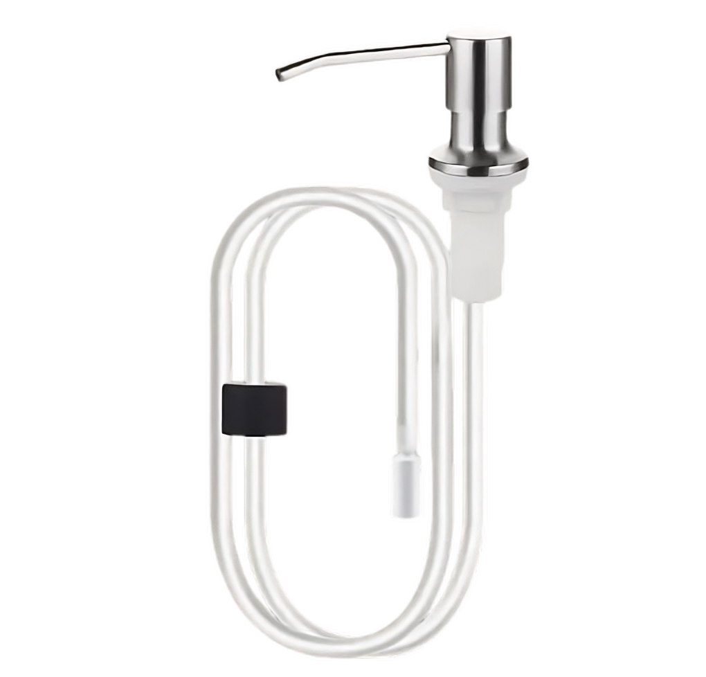 Дозатор для кухонной мойки Platinum SR1 с гибкой трубкой Хром (PLTM-SP000049838) Дозатор для кухонной мойки Platinum SR1 с гибкой трубкой Хром (PLTM-SP000049838)