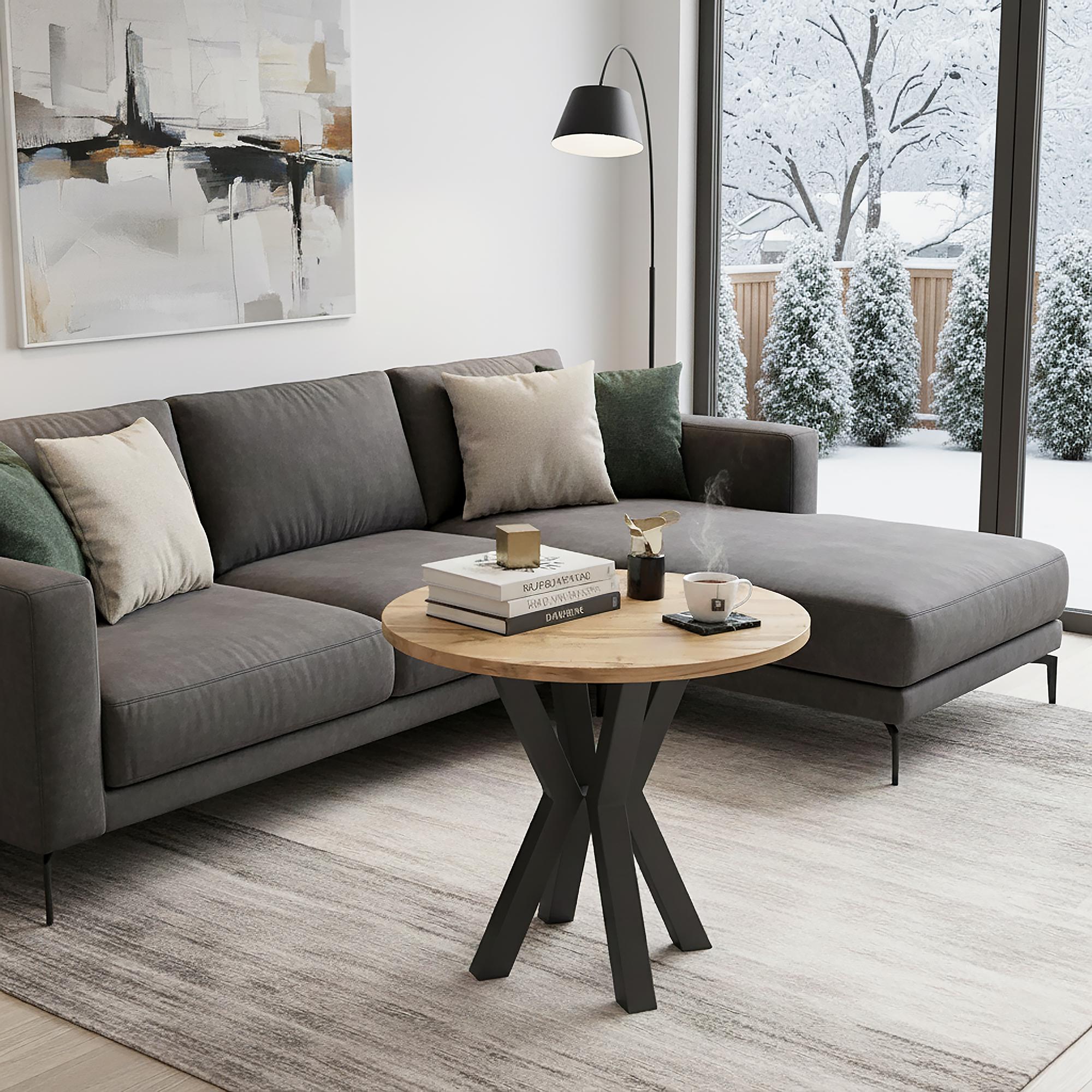 Комплект ножек для журнального стола из металла Scandi 450 мм 4 шт. Черный (1114) - фото 3 Комплект ножек для журнального стола из металла Scandi 450 мм 4 шт. Черный (1114) - фото 3