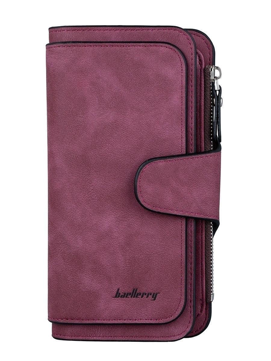 Кошелек женский кожаный Baellerry N2345 Бордовый (1009162-Burgundy)