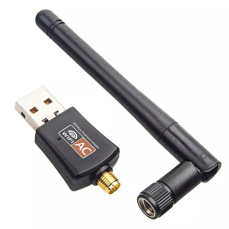 Адаптер Wi-Fi USB AC600 2,4/5GHz 600Mbit для ПК (1865438175)