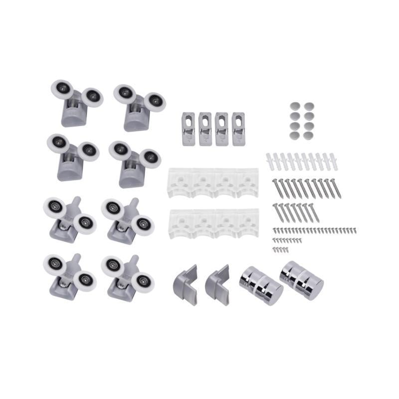 Душова кабіна Lidz Latwa SC80x80.SAT.LOW.GR скло тоноване 4 мм без піддона (2622384727) - фото 7