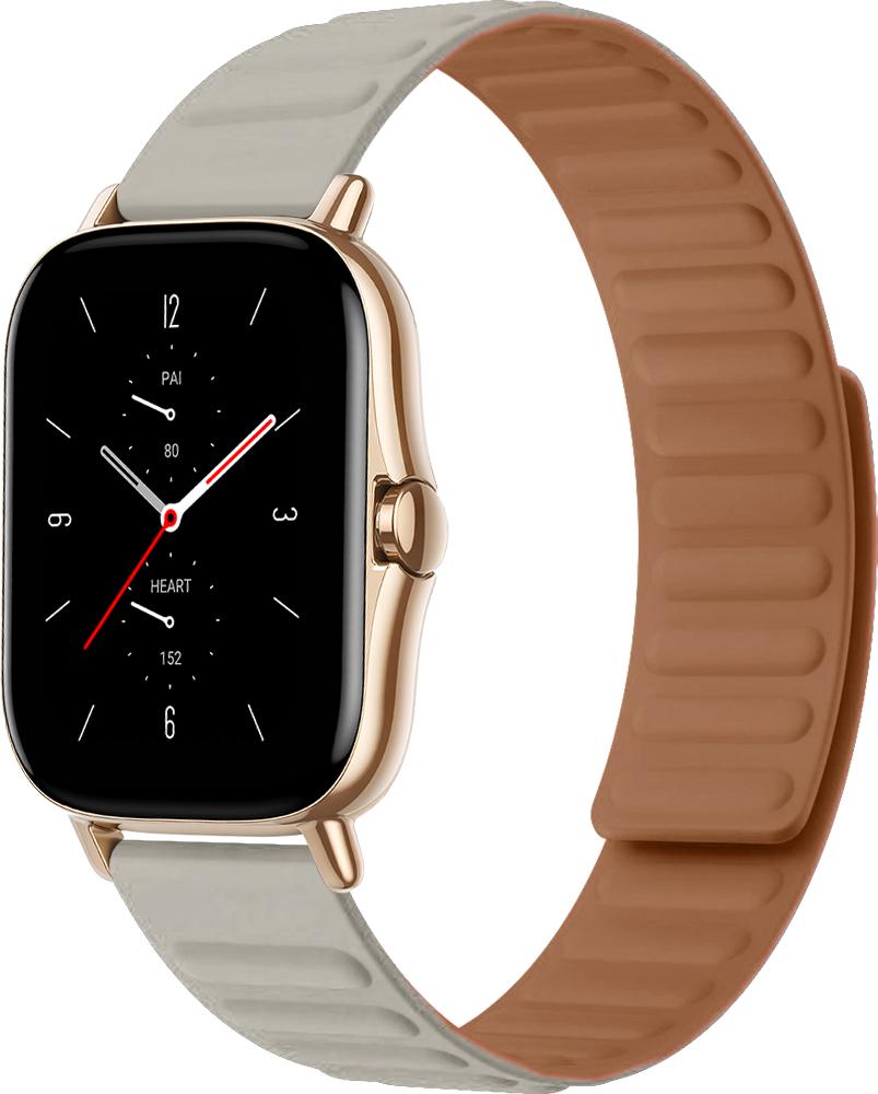 Ремешок Magneter для Amazfit GTS 2e Beige (26628-34)