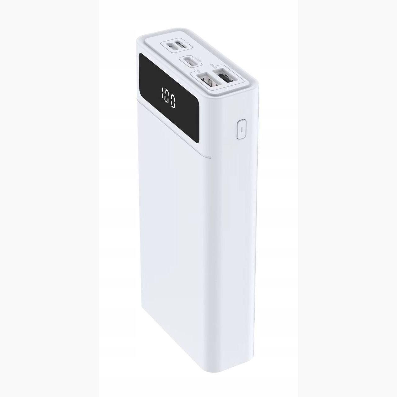 Повербанк BLOW 40000 mAh 2xUSB USB-C QC 3.0 PD 20 W White - фото 10