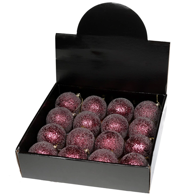 Куля новорічна з пінопласту 182-940 8 см (11284) - фото 2 Куля новорічна з пінопласту 182-940 8 см (11284) - фото 2