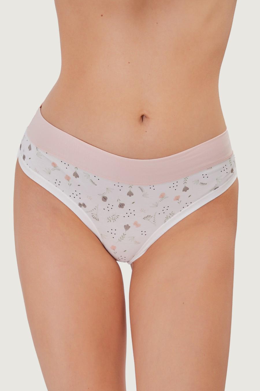 Трусики слип Emy р. 3/M Шампань/Розовый (78270) Трусики слип Emy р. 3/M Шампань/Розовый (78270)