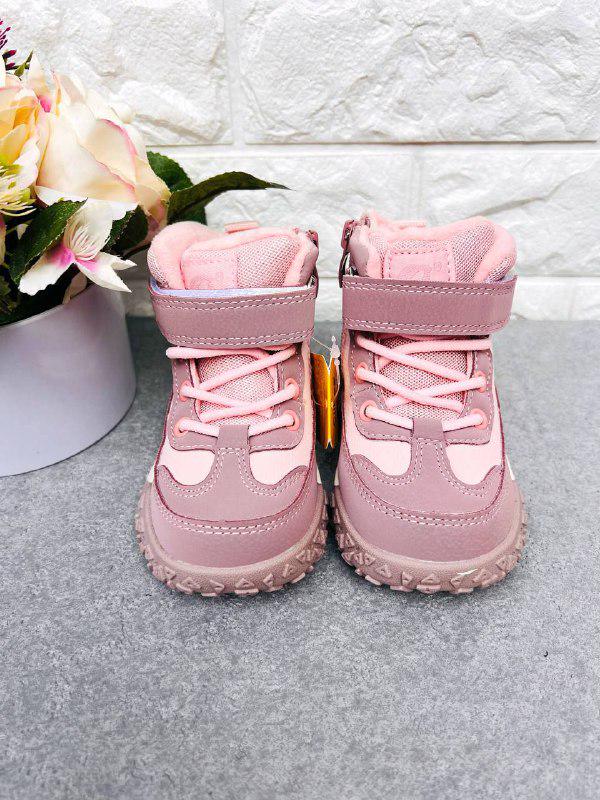 Чоботи для дівчинки зимові Clibee 1898 р. 23 15,3 см Рожевий (1898-1) - фото 2 Чоботи для дівчинки зимові Clibee 1898 р. 23 15,3 см Рожевий (1898-1) - фото 2