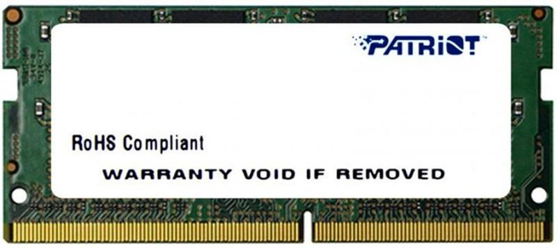 Оперативная память Patriot Signature Line DDR4 SO-DIMM 16GB/2666 (PSD416G26662S)