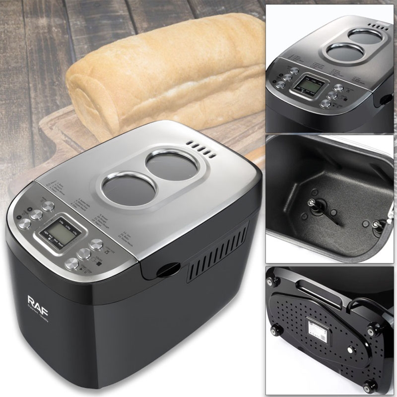 Хлебопечка электрическая RAF R.564 15 программ 850 W (tf7203) - фото 2 Хлебопечка электрическая RAF R.564 15 программ 850 W (tf7203) - фото 2