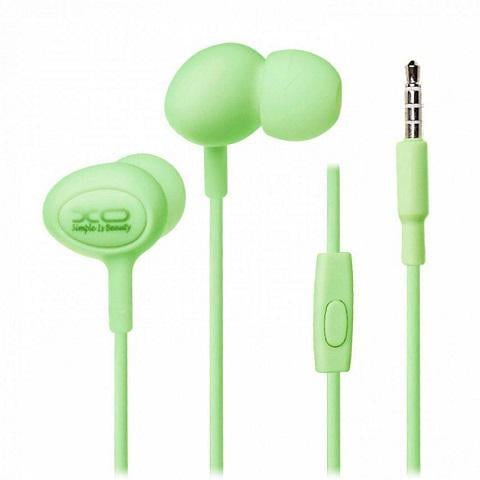 Навушники Xo S6 Green (0614)