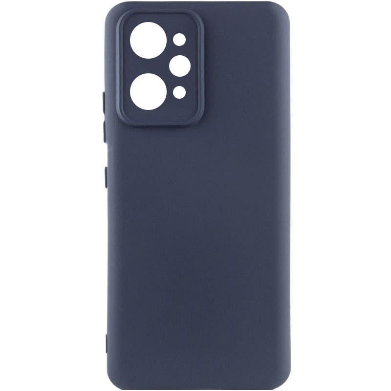 Протиударний Чохол Silicone Cover Lakshmi Full Camera (AAA) для Xiaomi Redmi 12 Темно-синій/Midnight Blue