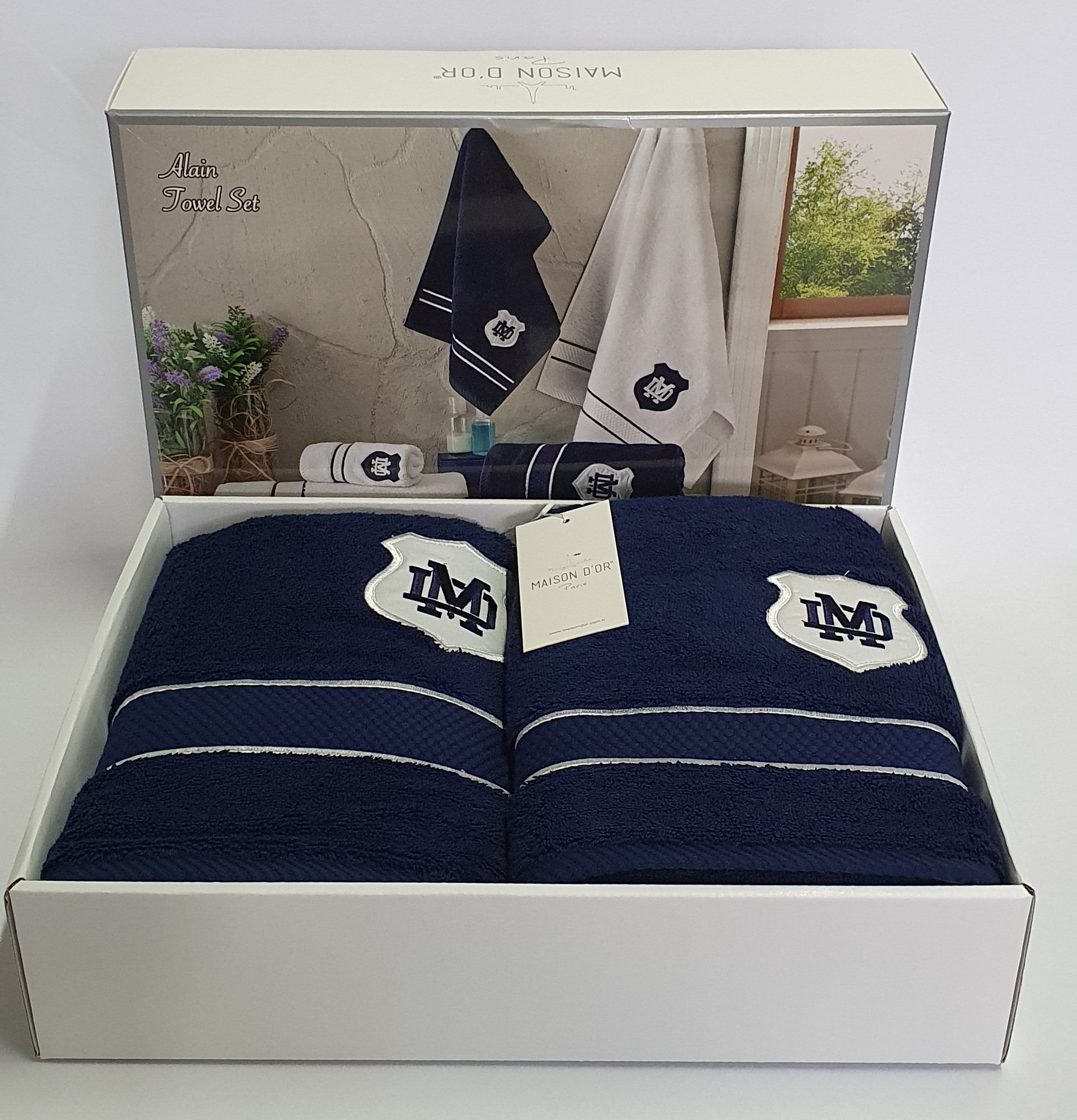 Набір рушників Maison D'or 3 шт. Alain Navi (CN2693) - фото 2