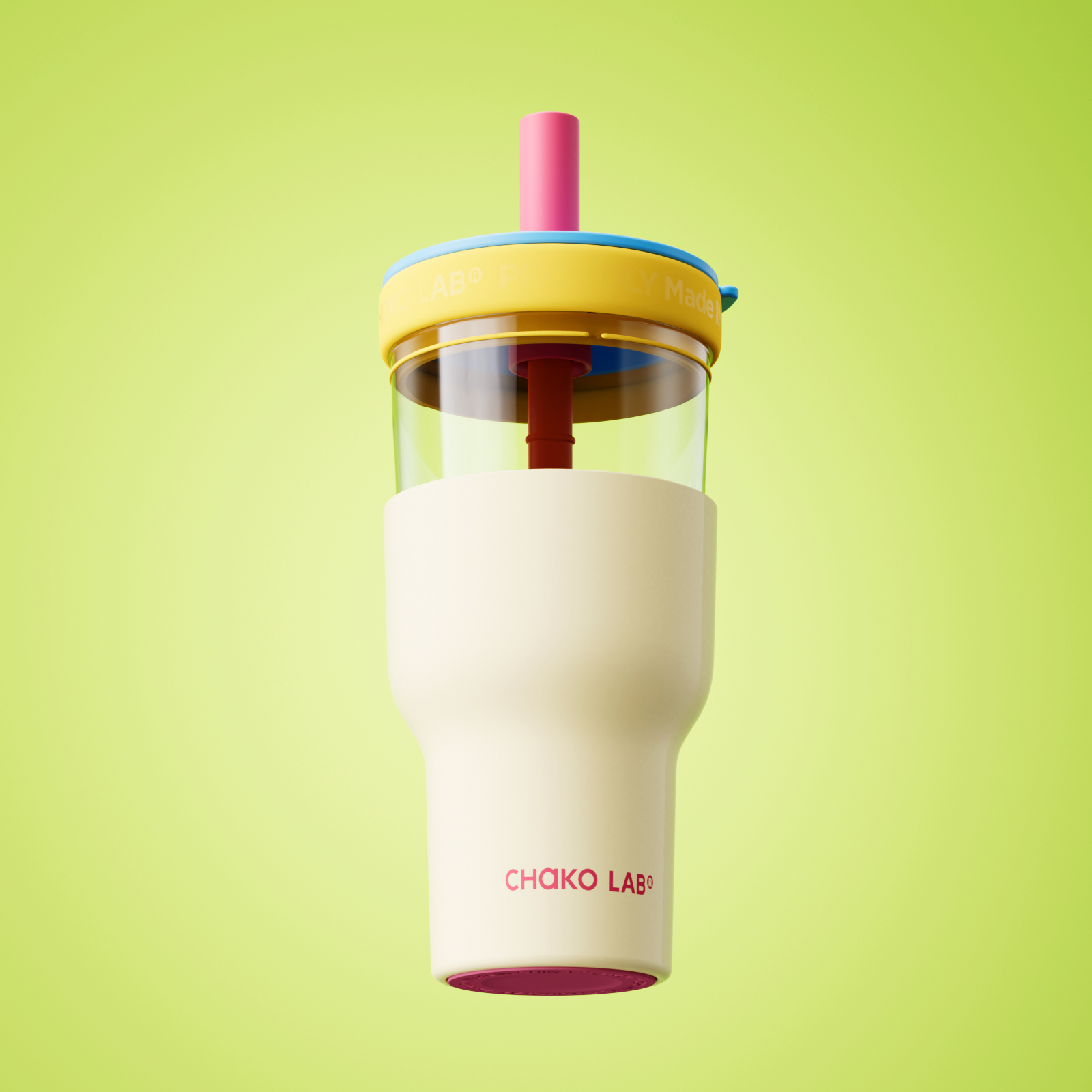 Термочашка Chako Lab Dual-layer Cup Seashell 600 мл Бежевий (68032873726173)