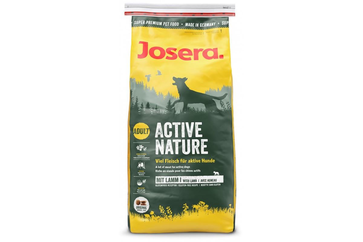 Сухой корм Josera Active Nature  для собак с повышенной активностью 15 кг