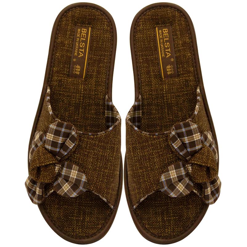 Тапочки комнатные Белста р. 38 Коричневый (4100500_38)