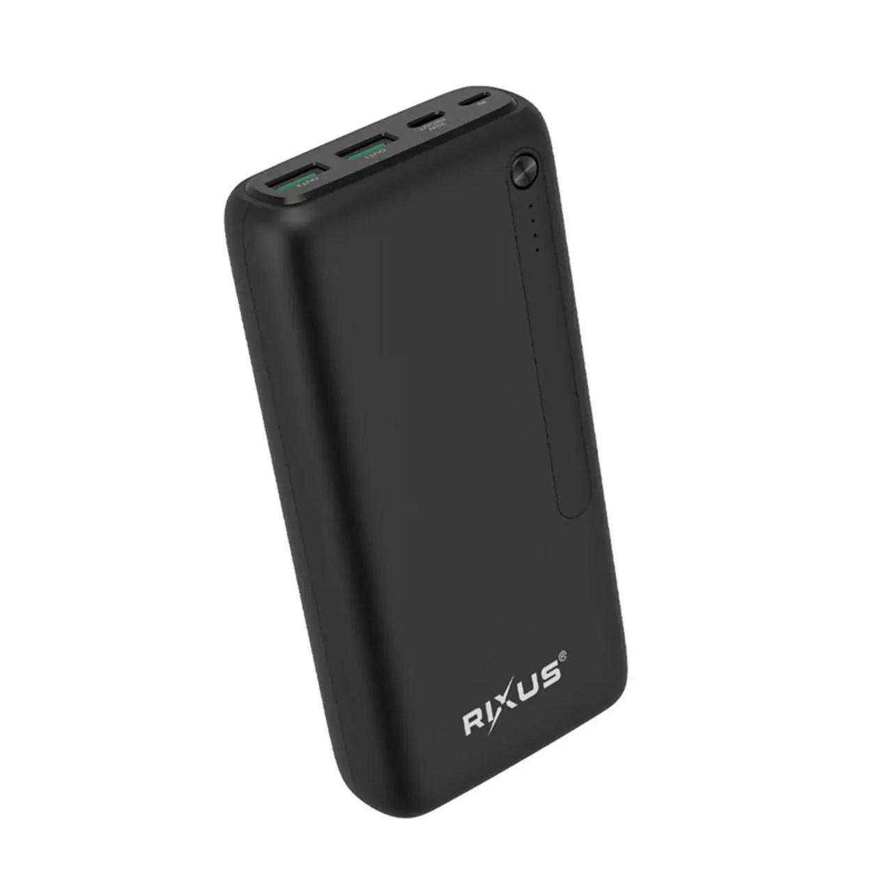 Повербанк Rixus RXPB38B 30000 mAh 22,5W (2897306791)
