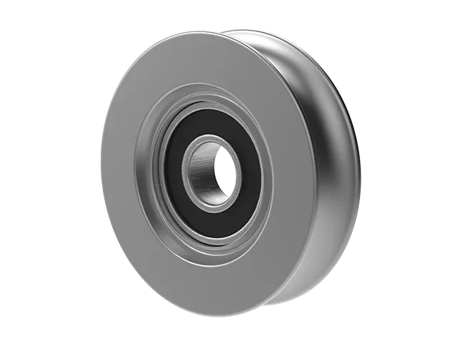 Ролик Roll Grand Альфа для відкатних і підвісних воріт вагою до 400 кг під круглу трубу