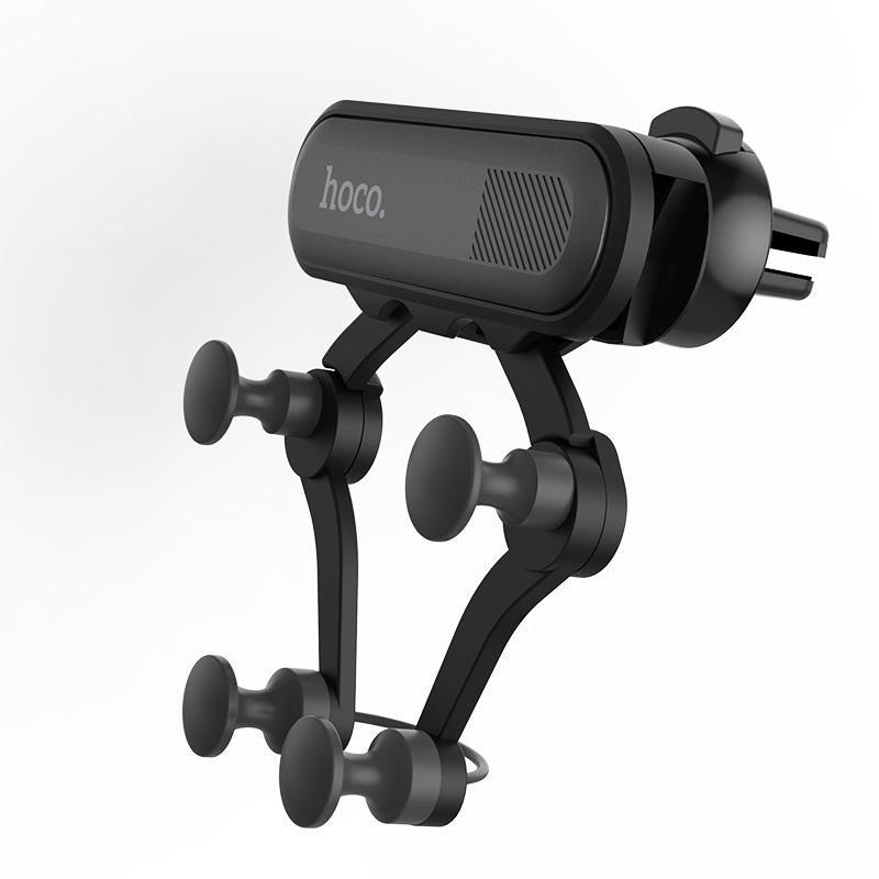 Держатель для телефона в авто Hoco Air outlet gravity CA51 Black (548893)