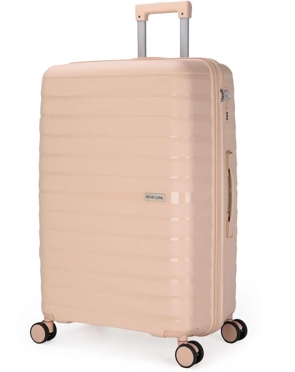 Чемодан SEMI LINE T5795-2 24" M Beige (DAS303027)