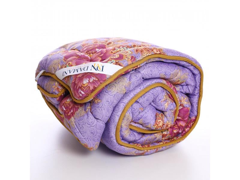 Одеяло полиэстер полуторное 10197 Фиолетнеевый (DR009735)