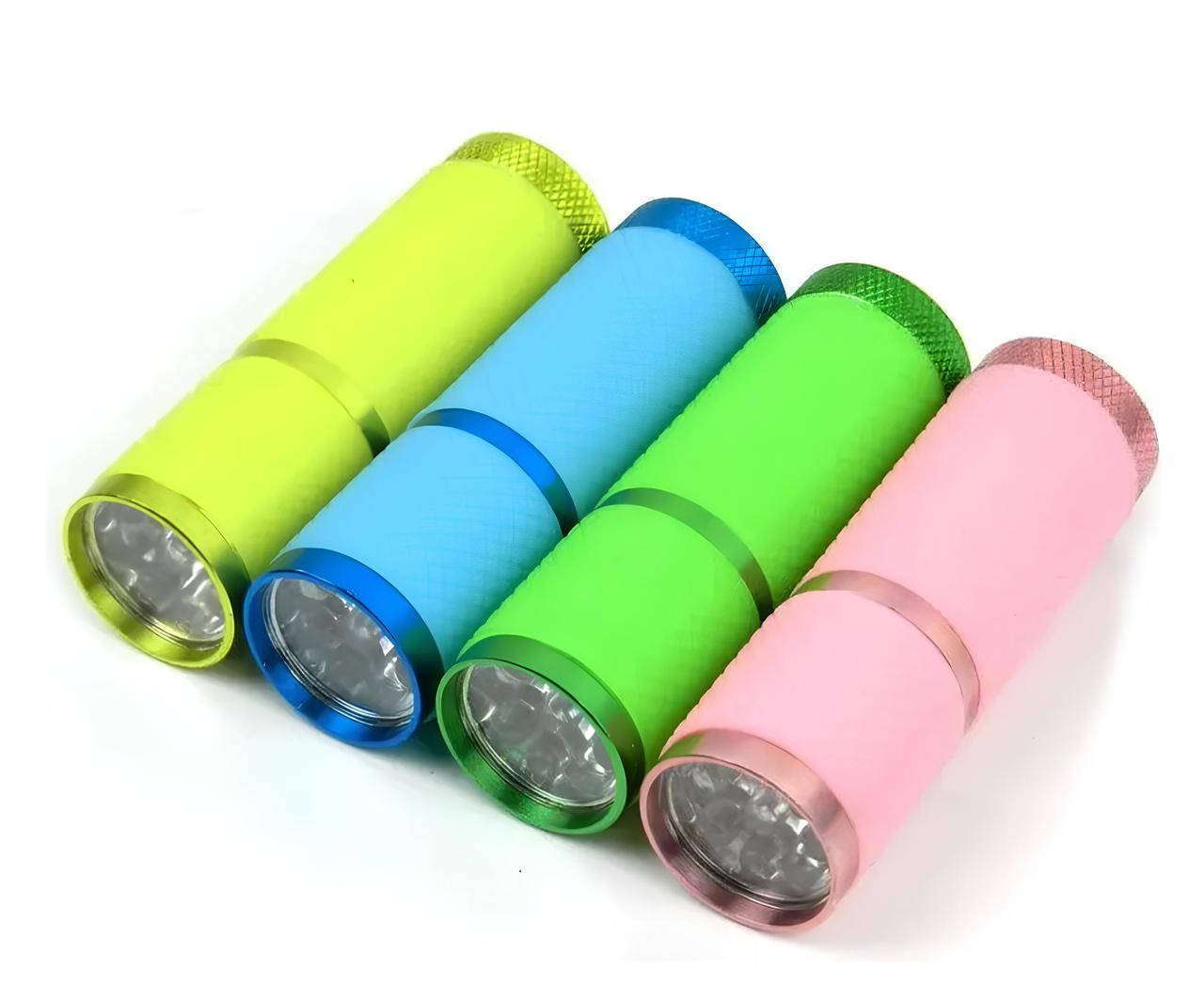 Лампа-ліхтарик для сушіння гель-лаку UV/LED 9 Вт Зелений (2504115650) - фото 2