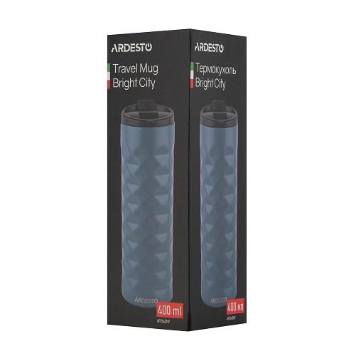 Термокухоль Ardesto Bright City AR2640NV 0,4 л Темно-синій - фото 5 Термокухоль Ardesto Bright City AR2640NV 0,4 л Темно-синій - фото 5