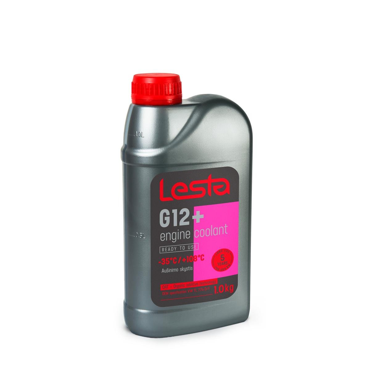 Антифриз G12 Lesta готовый -35 °C 1 кг Красный (393762_AS-A35-G12LESTA/1-AO)