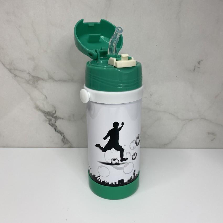 Термос дитячий A-PLUS Футболіст 1776 з трубочкою із нержавіючої сталі 320 мл Зелений (2001922181) - фото 2 Термос дитячий A-PLUS Футболіст 1776 з трубочкою із нержавіючої сталі 320 мл Зелений (2001922181) - фото 2