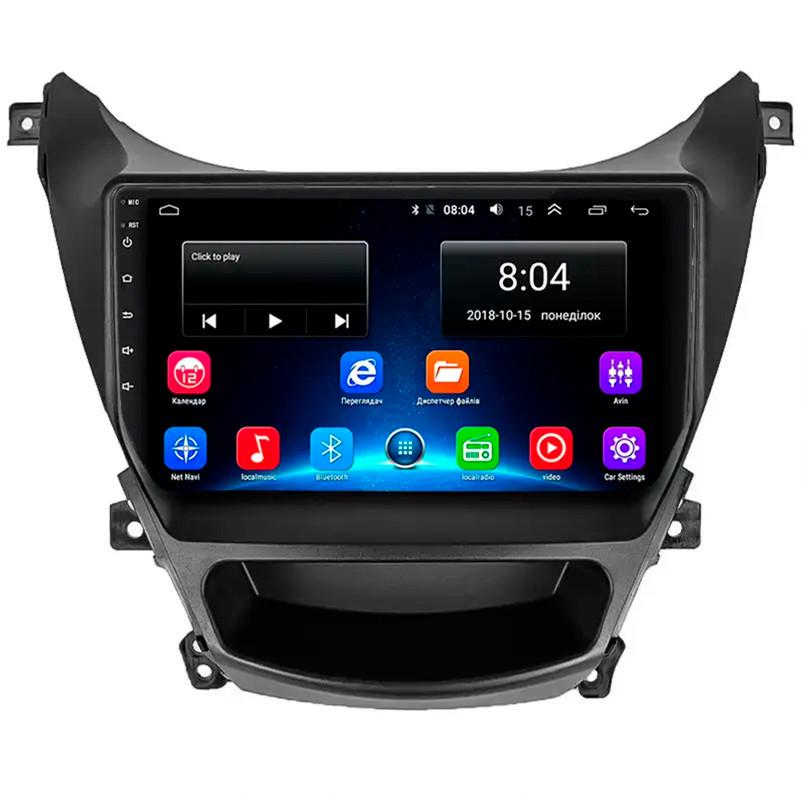 Автомагнитола штатная Lesko для Hyundai Elantra V MD рестайлинг ver 2 2013-2016 9" 2/32Gb Wi-Fi GPS Base Автомагнитола штатная Lesko для Hyundai Elantra V MD рестайлинг ver 2 2013-2016 9" 2/32Gb Wi-Fi GPS Base