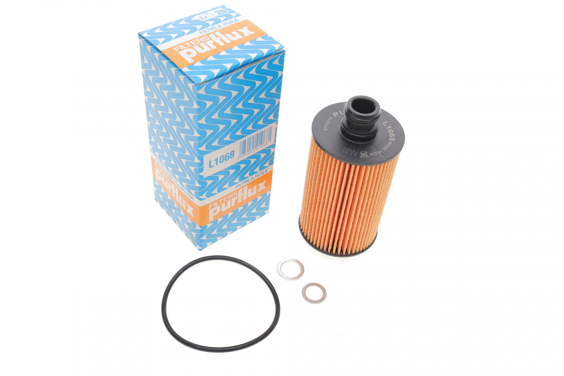 Фильтр масляный PURFLUX для SsangYong Rexton/Actyon 2,0/2,2Xdi 11- (L1 068)