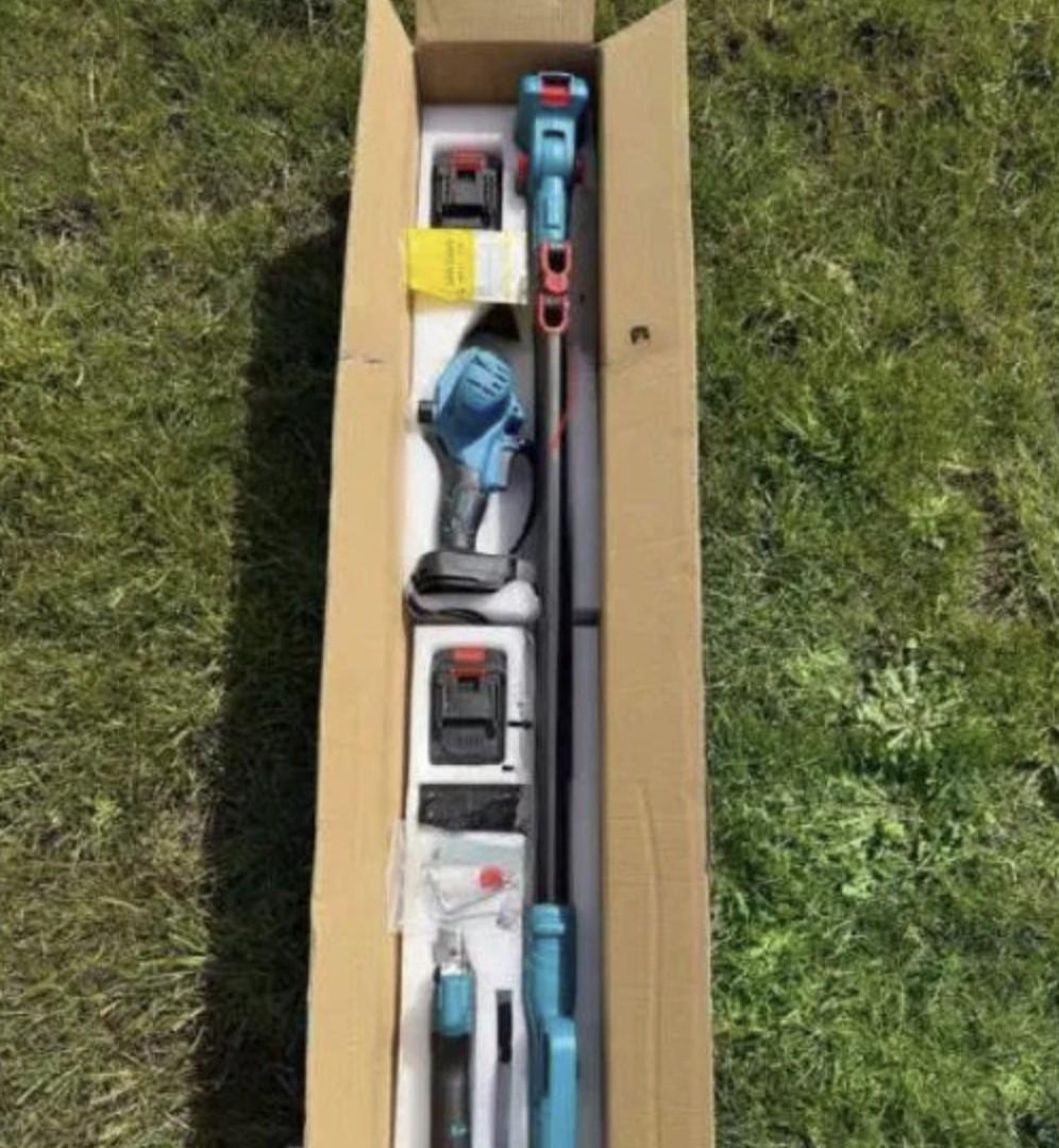 Набор садовых аккумуляторных DUC155HN/DUP270 Digital пила/секатор/телескопическая штанга 2,6 м 48V Черный (DUC155HN) - фото 4 Набор садовых аккумуляторных DUC155HN/DUP270 Digital пила/секатор/телескопическая штанга 2,6 м 48V Черный (DUC155HN) - фото 4