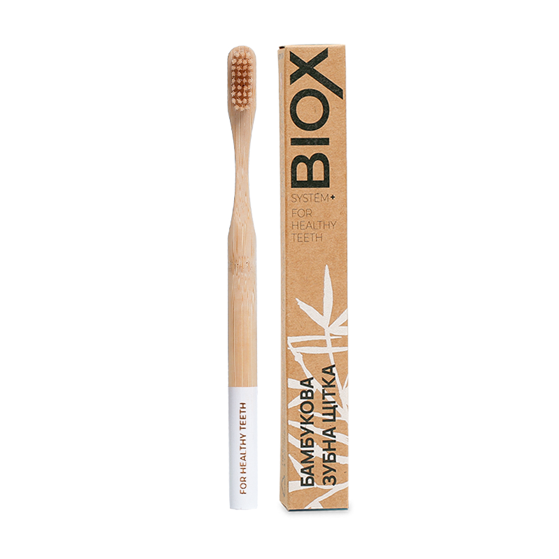 Зубная щетка Biox бамбуковая (1338463213)
