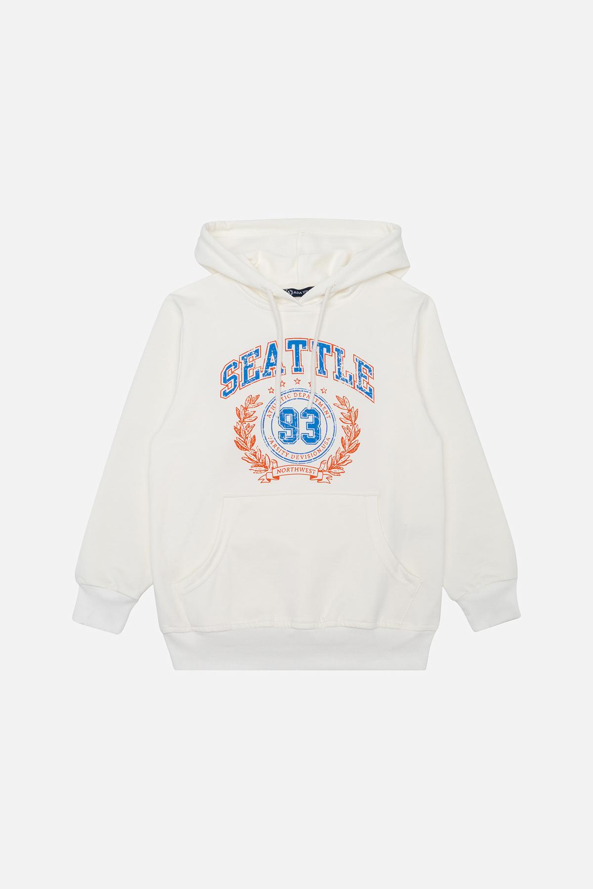 Худи для девочки 122 см Молочный (SKT000979014)