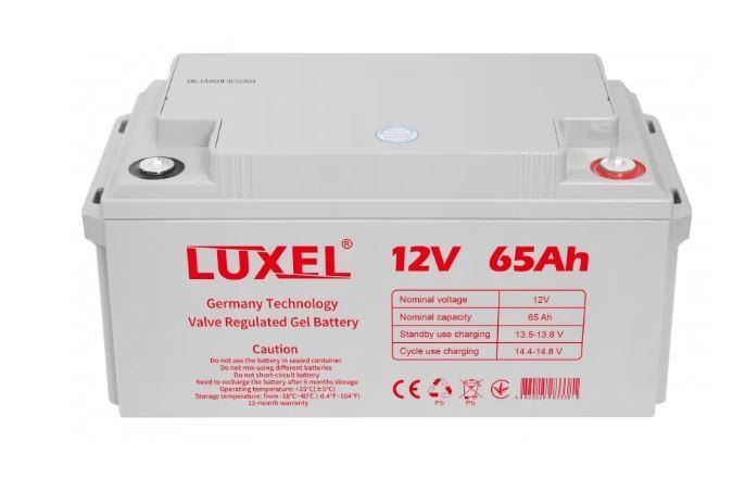 Аккумулятор гелевой Luxel LBG-12V65AH (LBG-12V65AH)