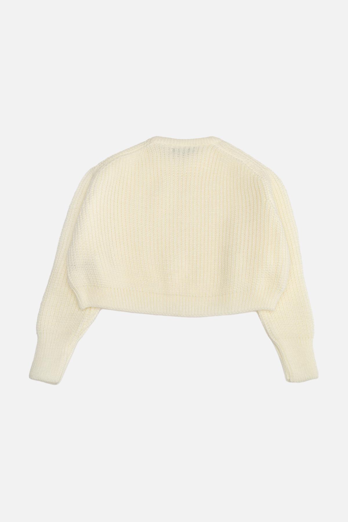 Джемпер для девочки ЦБ-00257131 116 см Молочный (28576147)