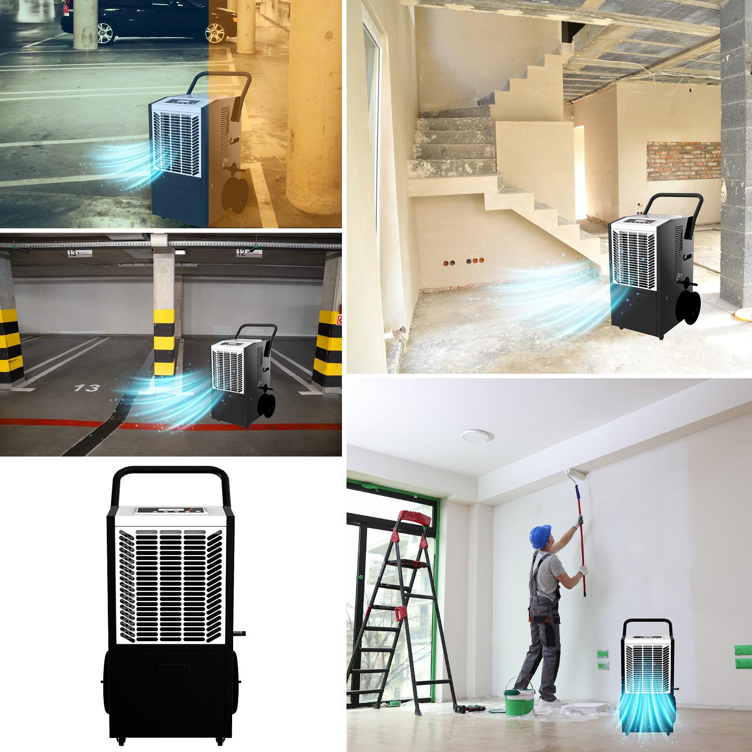 Осушувач повітря компресорний Adler AD 7864 будівельний промисловий 50 л 24 год - фото 18