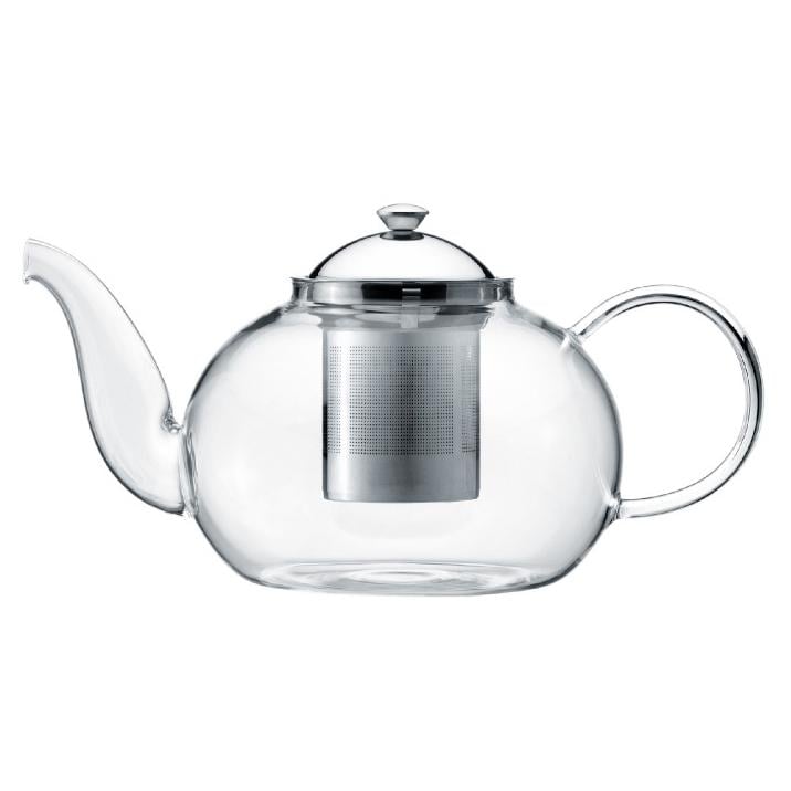 Заварник скляний для чаю з сіткою Lora NG2 800 мл