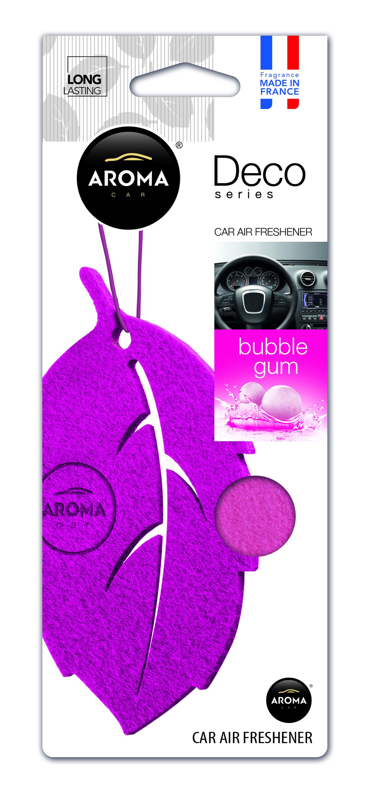 Ароматизатор Aroma Car Deco Leaf Bubble Gum (27440-ca613)