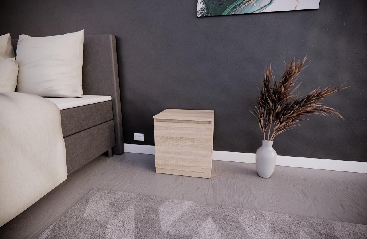 Тумба приліжкова MEBEX 50х40х54,5 см Дуб Сонома (VS2D500DS) - фото 2