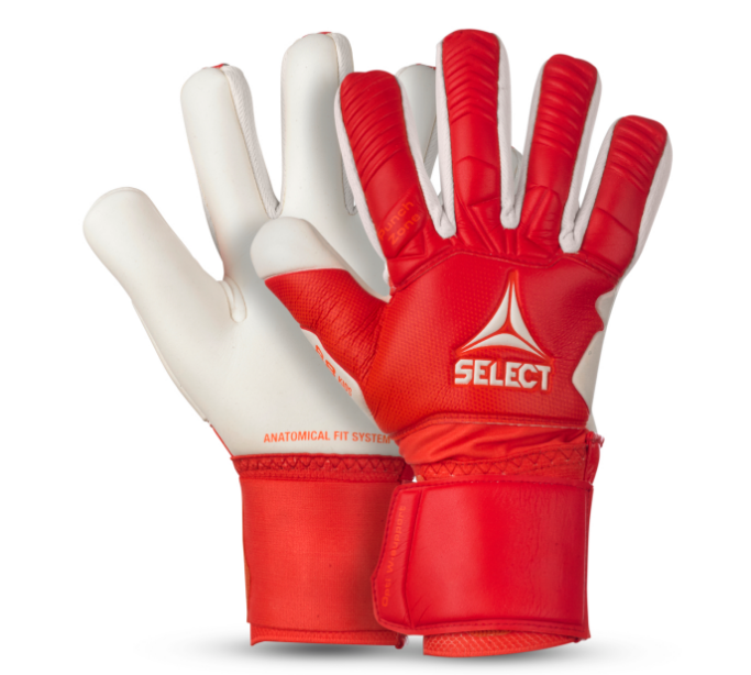 Перчатки вратарские детские Select GOALKEEPER GLOVES 88 KIDS V23 р. 7 Красный/Белый (694)