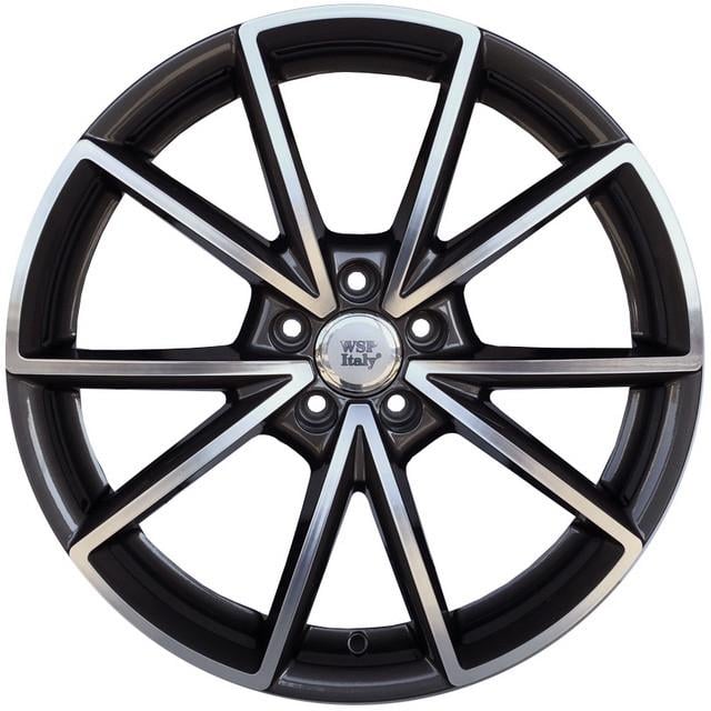 Литі диски WSP Italy Audi W569 Aiace 8,5x19 5x112 ET45 DIA66,6 Anthracite polished