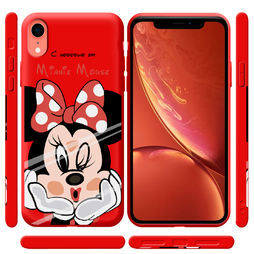 Чохол Boxface iPhone XR Lady M Червоний силікон  (35417-cc59-42163) - фото 2