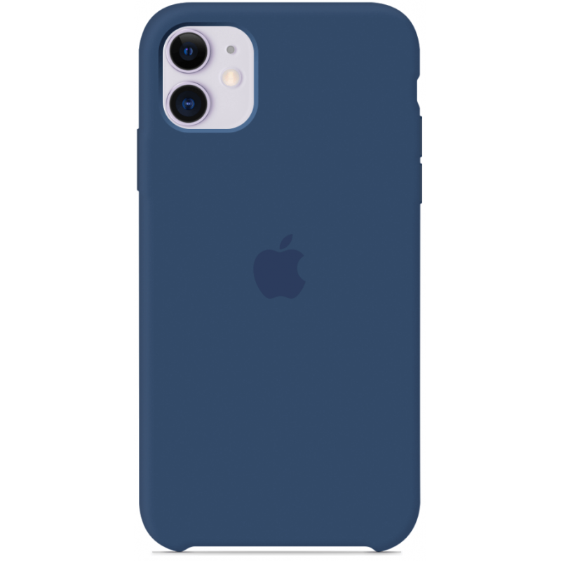 Чохол GoVern Silicone Case Full для Apple iPhone 11 Blue Cobalt