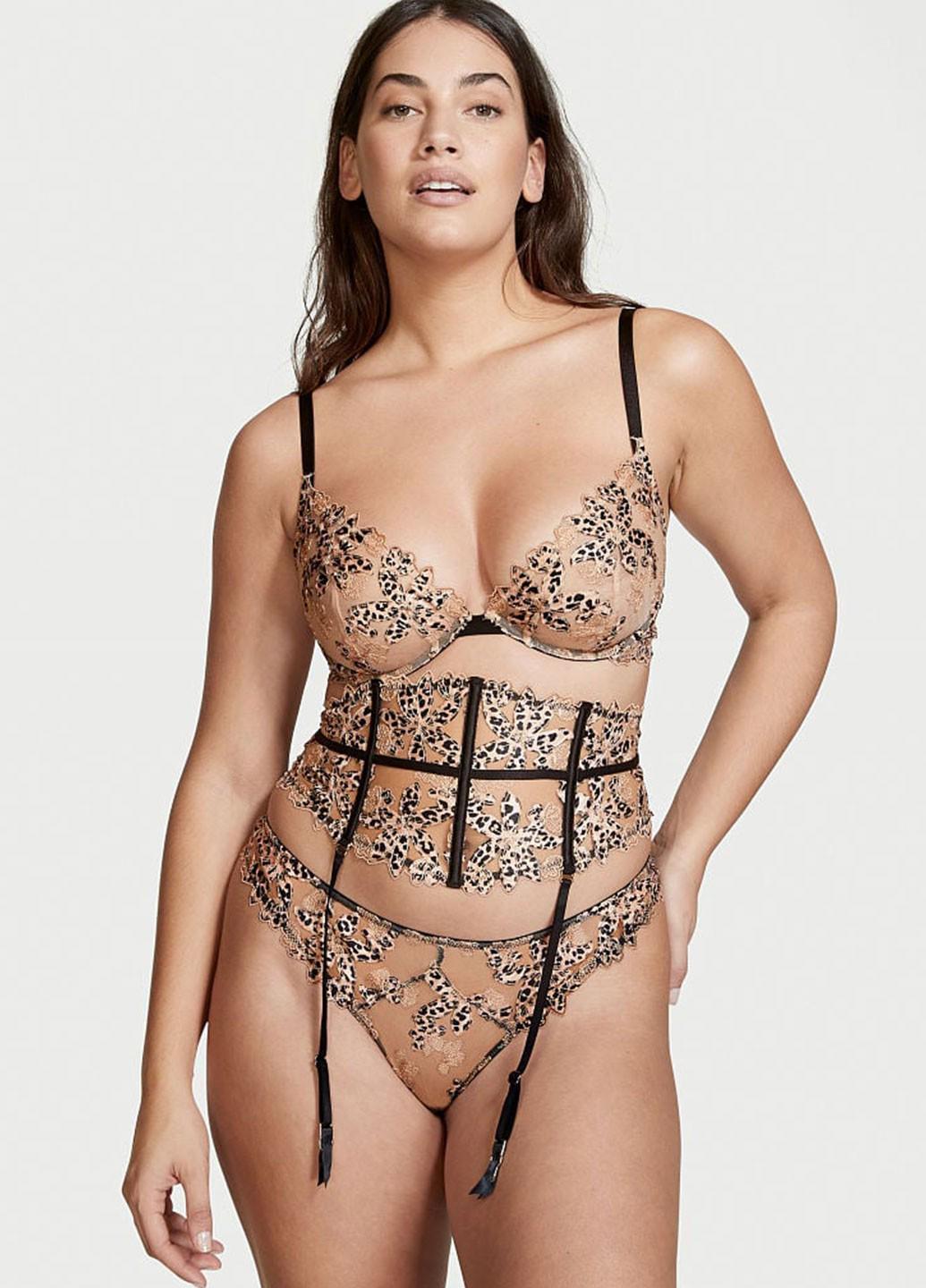 Пояс для чулок Victoria's Secret XS/S Леопардовый (817291QA6XS/S)