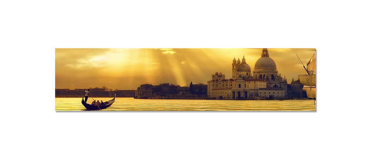 Наклейка виниловая на кухню Zatarga Венеция на Закате 600х2500 мм (1283915311)