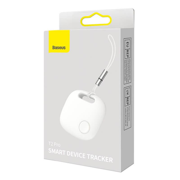 Поисковый брелок BASEUS T2 Pro Smart Device Tracker White (19366) - фото 2